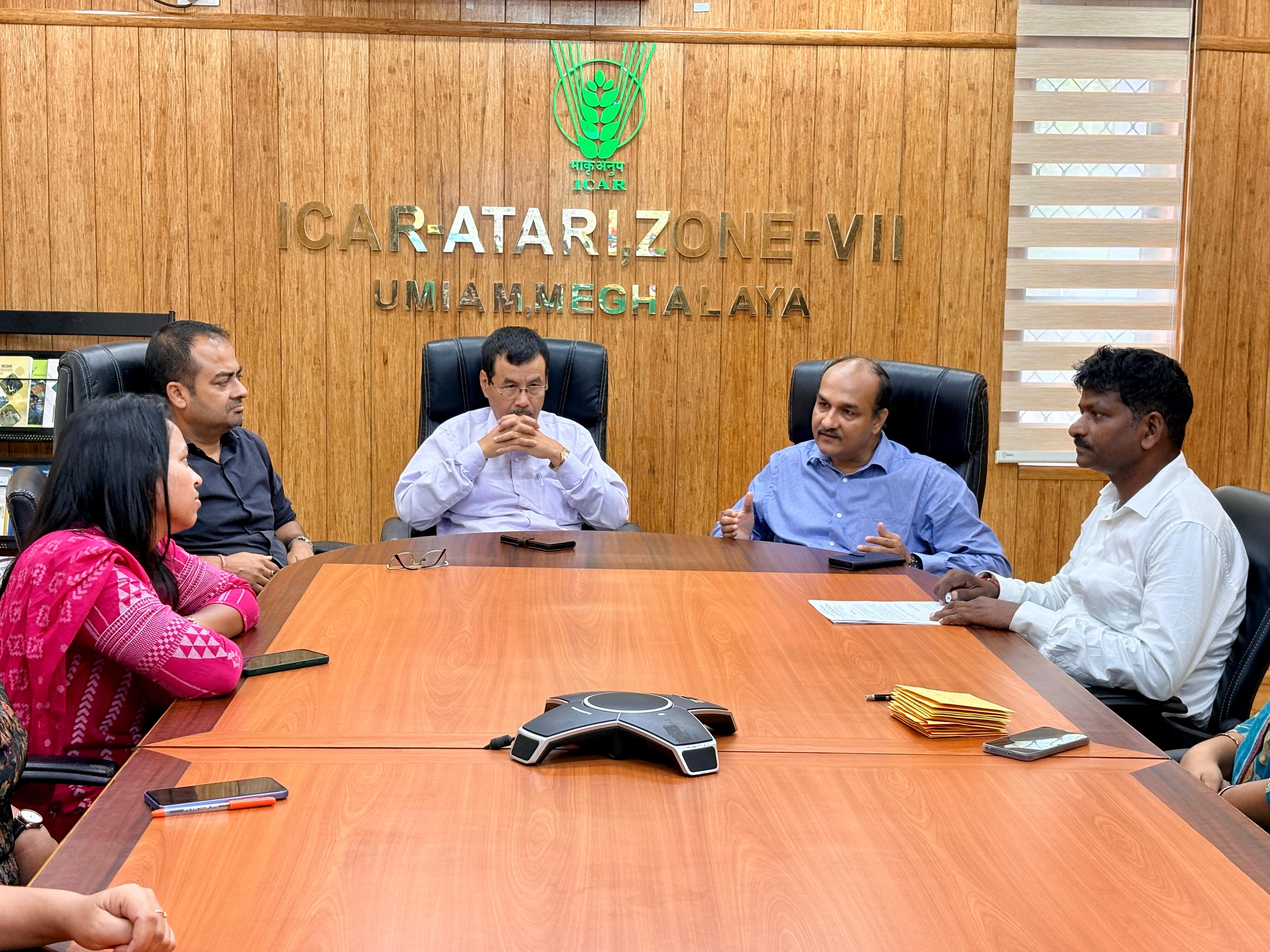 Hindi Pakhwara 2026 was organized from 14th to 28th September 2026 at ICAR–ATARI, Zone–VII, Umiam